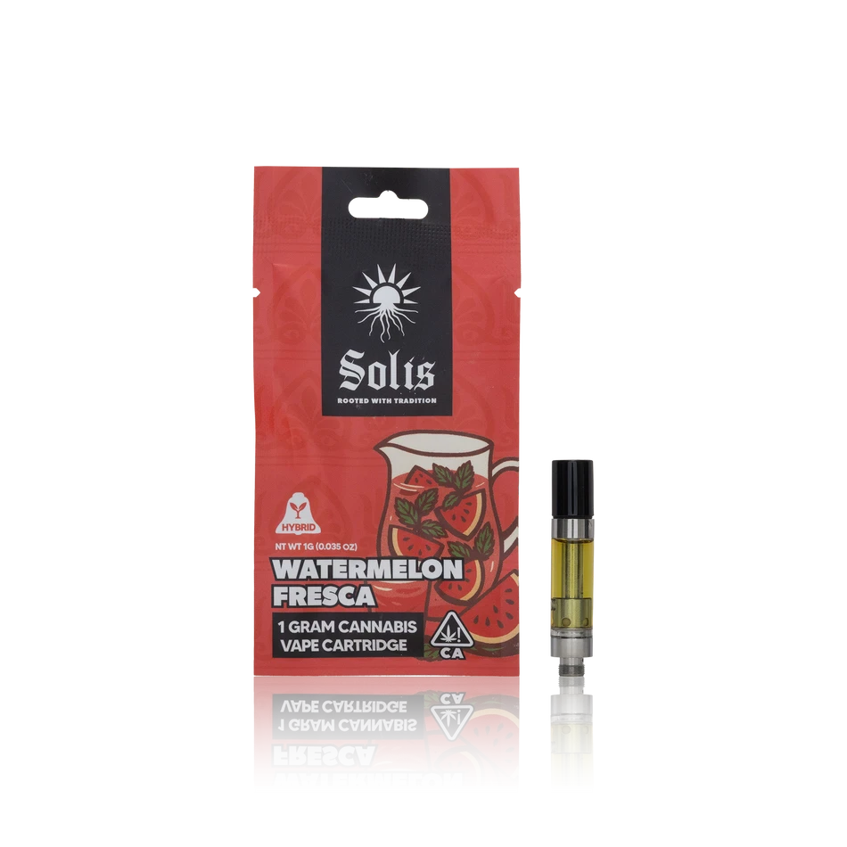 Solis2.png Solis Cannabis Vape Cartridge 1G - Image 1