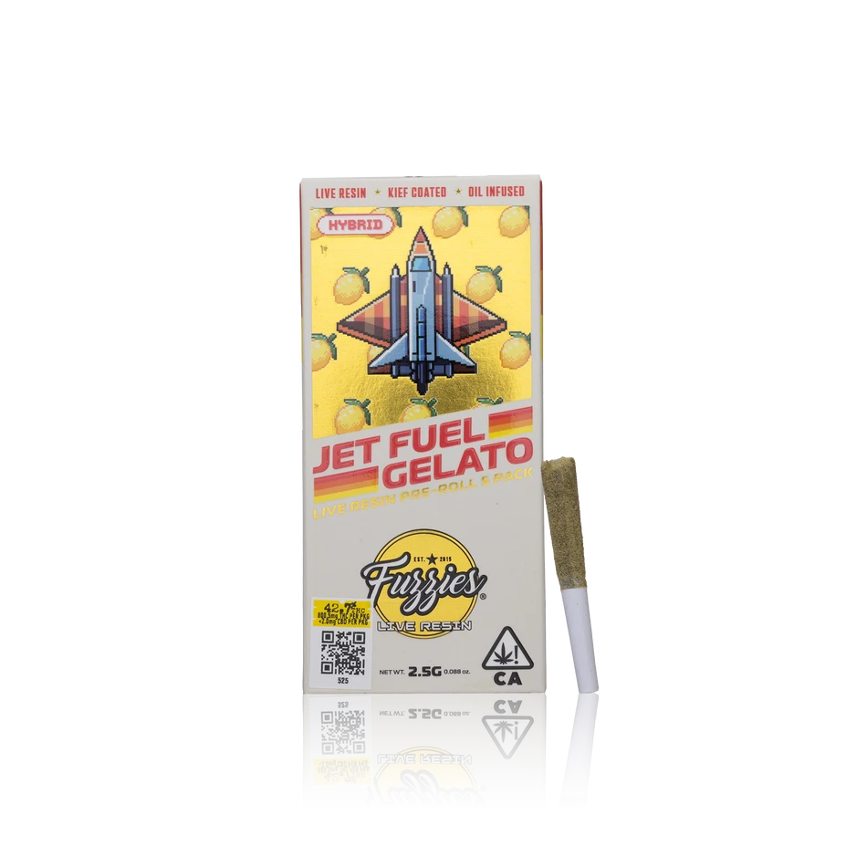fdi2.png Fuzzies Diamond Infused Pre-roll 5 Pack - Image 1
