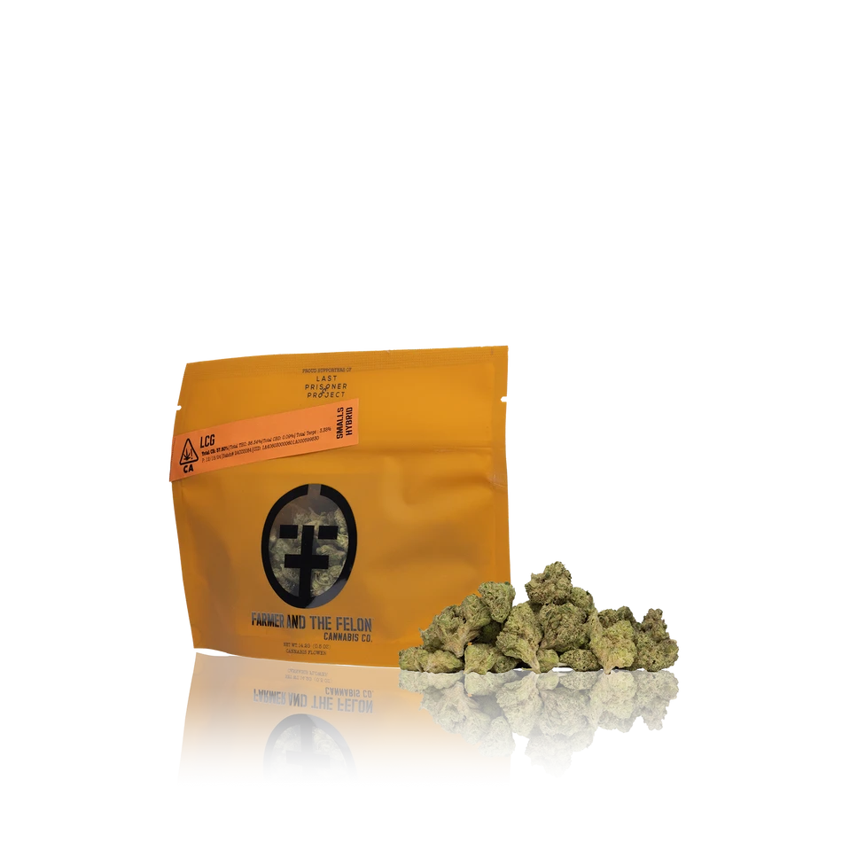 ff1.png Farmer and the Felon Premium Flower Smalls 14g - Image 1