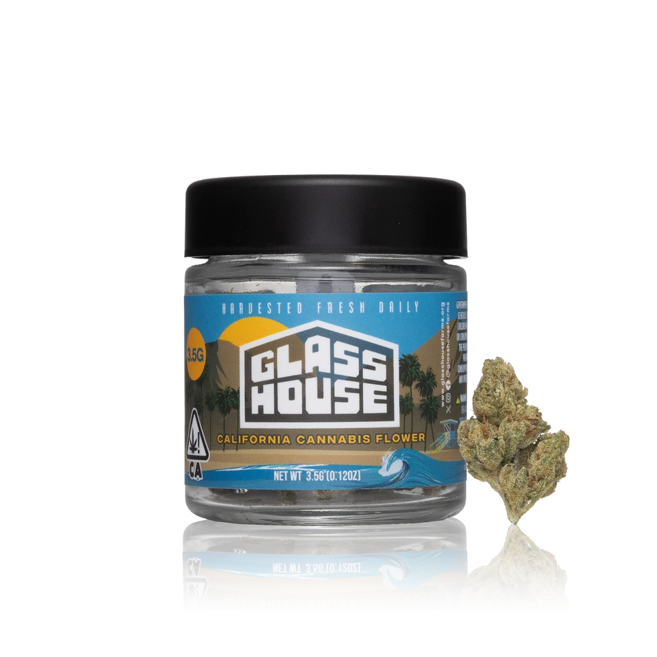 ghf2.png Glass House Farms Signature Flower 3.5g - Image 1