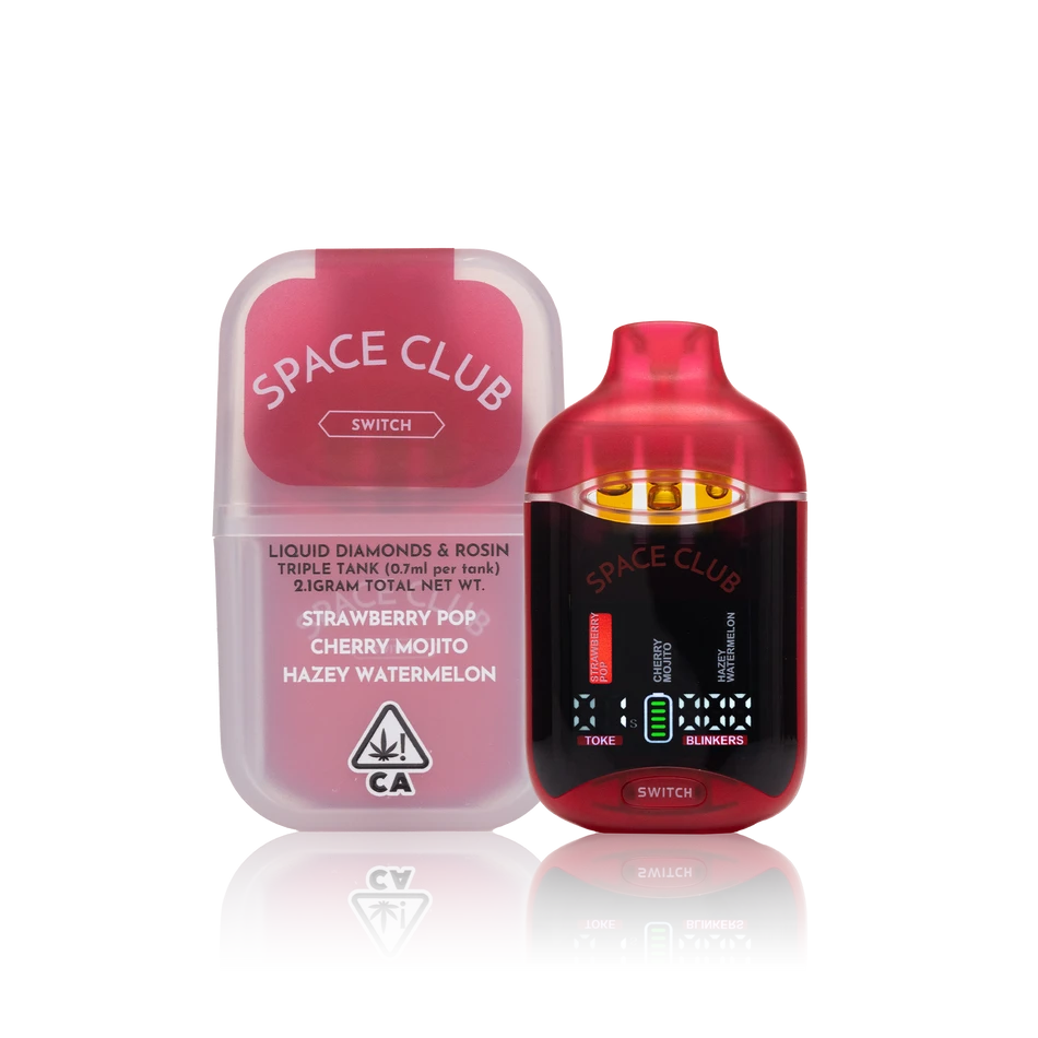 scl3.png Space Club Liquid Diamonds + Rosin Triple Tank - Image 1