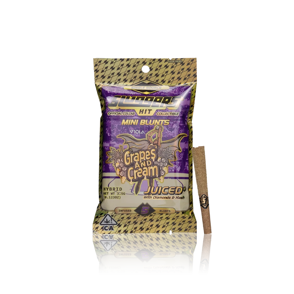 sj3.png Sluggers Juiced Infused Mini Blunts 5PK - Image 1