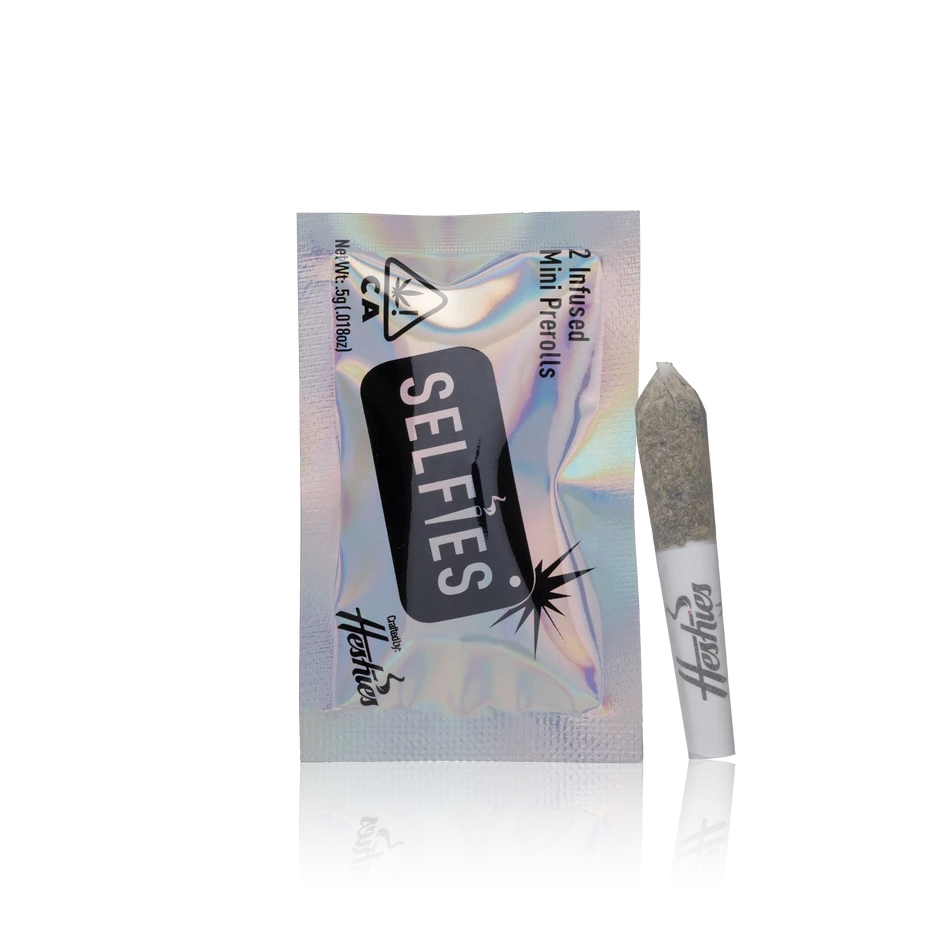 sm2_347f2ac5-eb57-495e-8252-bc96c886d1c2.png Selfies Infused Mini Prerolls 2PK - Image 1